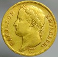 C56. Francja, 40 franków 1811 A, Bonaparte, st 3-2