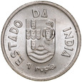 E349. Indie Portugalskie, Rupia 1935, st 1