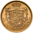 C58. Dania, 10 koron 1913, Christian X, st 1-