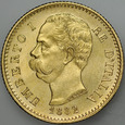 D38. Włochy, 20 lirów 1882, Umberto, st 1-