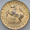 C308. Westfalia, 10000 marek 1923, st 2+