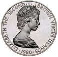 D98. Virgin Island, Dollar 1980, Elzbieta II, st L-