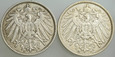 C216. Niemcy, Marka 1905 D i 1906 E, 2 szt