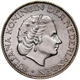 Holandia, Gulden 1964, Juliana, st 2-, 20 szt, junk silver