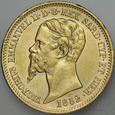 D37. Włochy, 20 lirów 1852, Vittorio Emanuel II, st 2