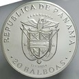  Panama, 20 balboas 1971, Bolivar, 150 lat 