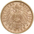C158. Niemcy, 20 marek 1900, Wuerttemberg, st 2/2+