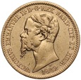  A166. Włochy, Sardynia, 20 lirów 1852, Victorio Emanuel, st 3-2