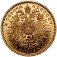 B18. Austria, 10 koron 1905, Franz Josef, st 1-