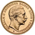 B88. Niemcy, 20 marek 1888 A, Wilhelm II, st 1- Prooflike