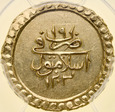 S27. Turcja, Altin 1203/19 (1807), Selim III, PCGS Au58