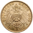 B13. Niemcy, 20 marek 1908 A, Prusy, st 2