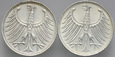 B279. Niemcy, 5 marek 1966 i 69, st 2, 2 szt