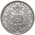 D160. Niemcy, 2 marki 1907, Prusy, st -2