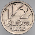 C126. WMG, 1/2 guldena 1932, st 2-1