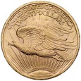 C317. USA, 20 dolarów 1900, Liberty, st 2