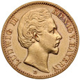 C70. Niemcy, 20 marek 1872, Bawaria, st 3+