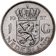 Holandia, Gulden 1964, Juliana, st 2-, 10 szt