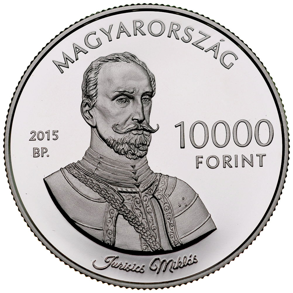 D232. Węgry, 10000 forintów 2015, Jurisics Miklos, st L