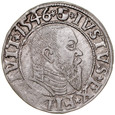 E101. Albrecht Hohenzollern 1525-1568 Grosz 1546 Królewiec, ST 2