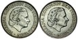 D157. Holandia, 2 1/2 guldena 1961, 64 Juliana, st 2