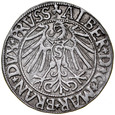 c388. Albrecht Hohenzollern 1525-1568 Grosz 1546 Królewiec, ST 2-