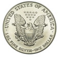 C320. USA, Dolar 1992, Statua, st 1, uncja srebra