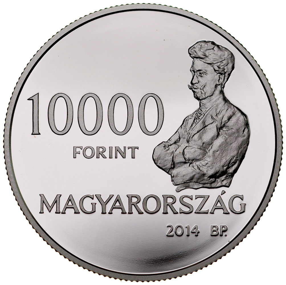 D233. Węgry, 10000 forintów 2014, Spanyi Bela, st L