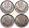 C410. Szwecja, 25 ore 1930, 1937, 1939, 1941, st 2