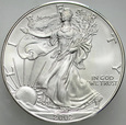 USA, Dolar 2002, Statua, st 1, uncja srebra