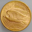 B168. USA, 20 dolarów 1922, Statua, st 2