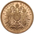 B16. Austria, 10 koron 1910, Franz Josef, st 1-