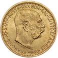 D43. Austria, 10 koron 1912, Franz Josef, st 1- NB