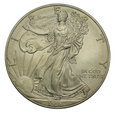 C318. USA, Dolar 1996, Statua, st 1-, uncja srebra