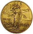 D56. Włochy, 50 lirów 1911, Vittorio Emanuel, st 2