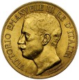 D56. Włochy, 50 lirów 1911, Vittorio Emanuel, st 2