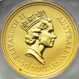 B46. Australia, 50 dolarów 1991, Kangur, st 1