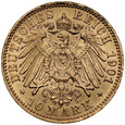 C75. Niemcy, 10 marek 1901, Mecklenburg-Schw, st 2-