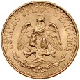 D20. Meksyk, 2 pesos 1945, st 1-