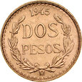 B96. Meksyk, 2 pesos 1945, st 1-