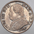 VIA40. Watykan, 5 soldi 1867, Pius IX, st 3