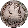 C425. Francja, Ecu 1785, Talar, Ludwik XVI, st 3-2