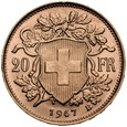 A105. Szwajcaria, 20 franków 1947, Heidi, st 1