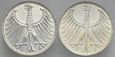 B275. Niemcy, 5 marek 1970 i 74, st 2, 2 szt