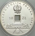 III RP, 10 złotych 2008, Pekin, st L z kwadratem