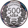 D199. Bułgaria, 500 lewa 1994, Footbol st L-