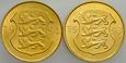Estonia, 5 koron 1993, 1994, 2 szt