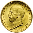 B43. Włochy, 100 lirów 1931, Vittorio Emanuel, st 2+
