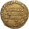 D84. Islam, Dinar ok 170 AH, Abbasydzi, st 3