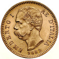B2. Włochy, 20 lirów 1882, Umberto, st 2-1